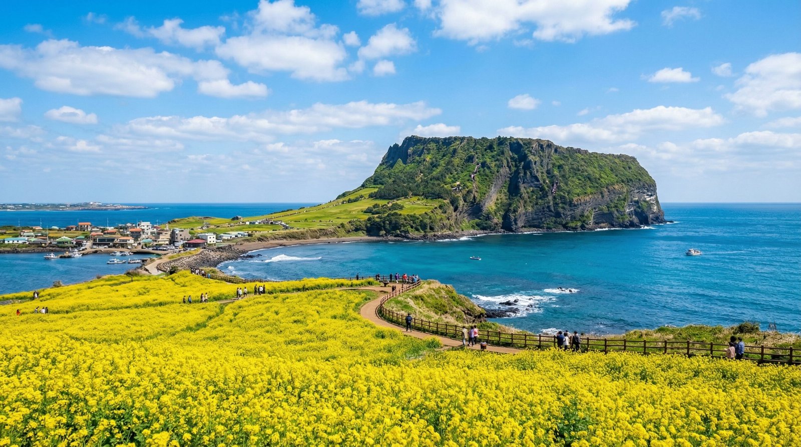 seongsan ilchulbong peak jeju